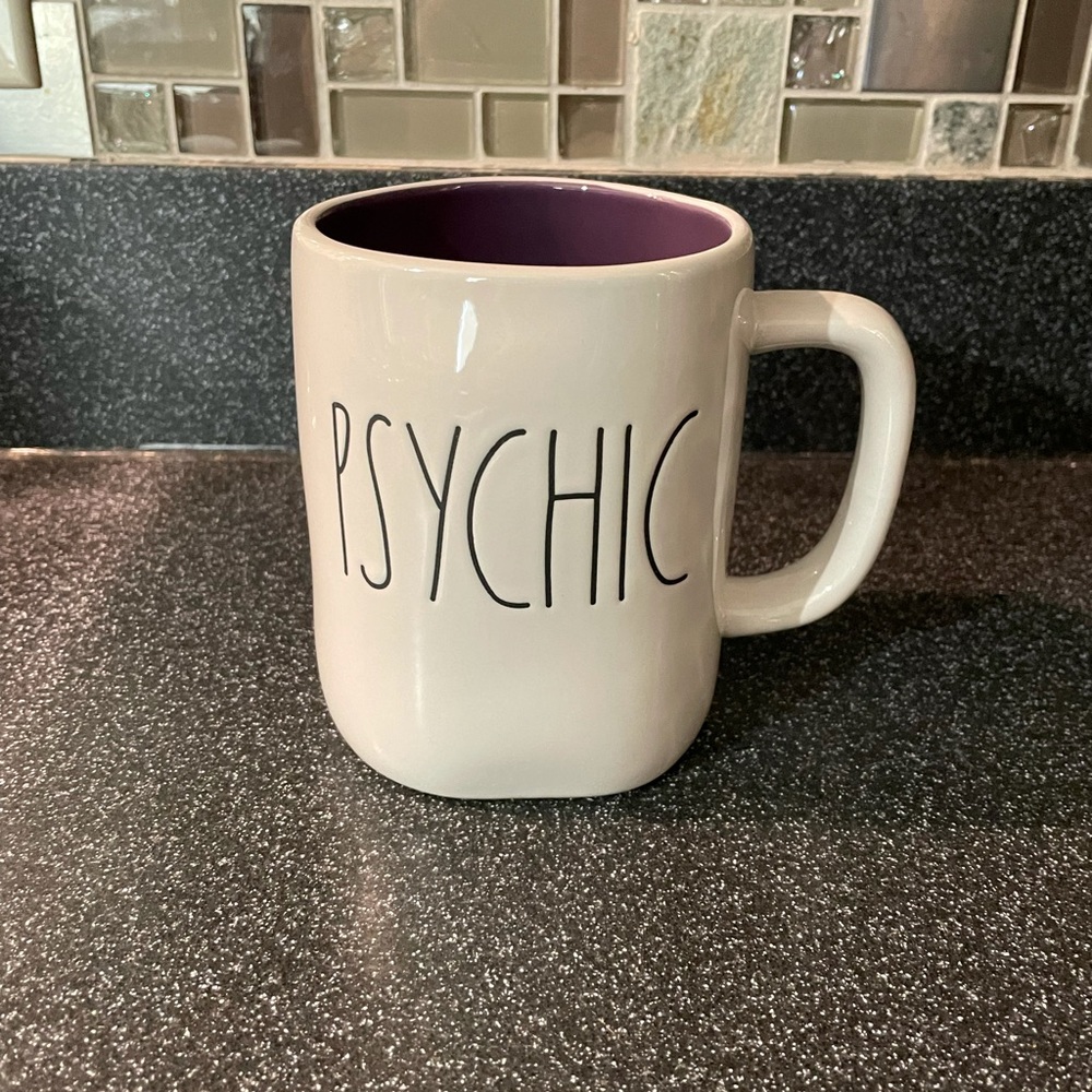 Rae Dunn Halloween Mug “psychic “